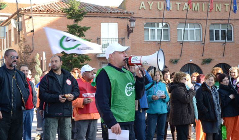 Manifestación en Geseral