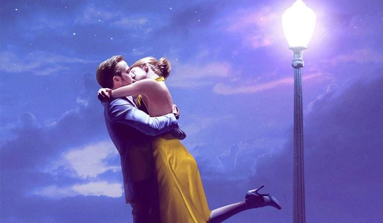 Uno de los fotogramas de la película &#039;La la land&#039;.