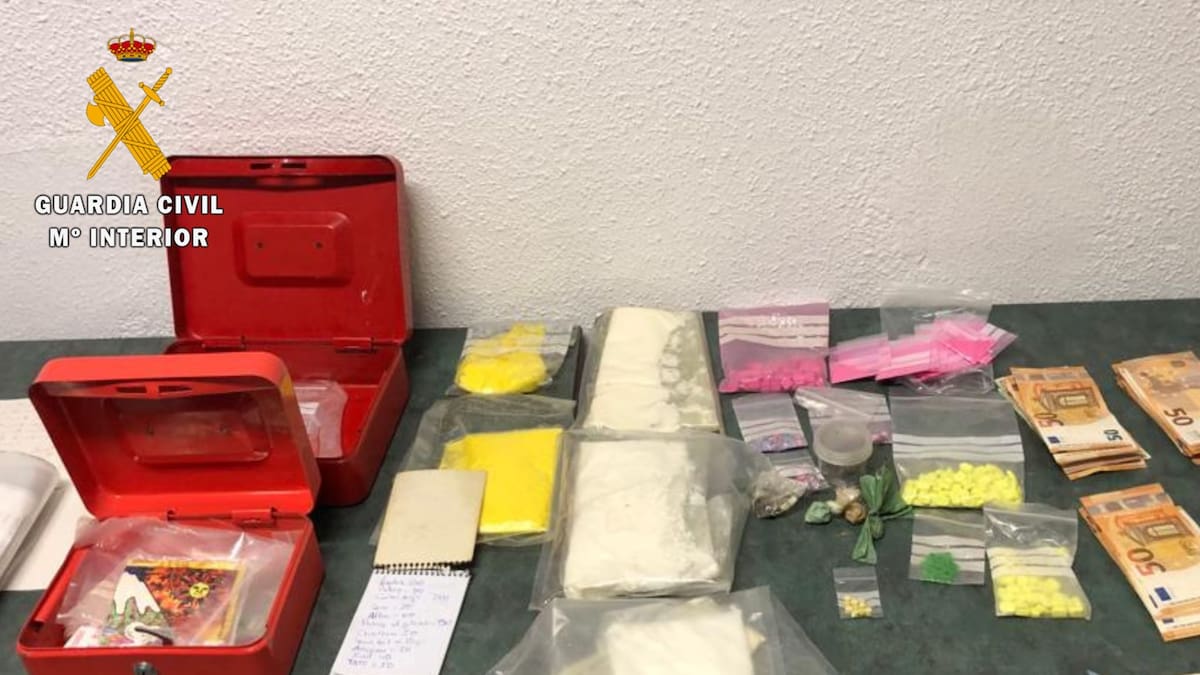 Desmantelan un punto de venta de droga en Castiliscar