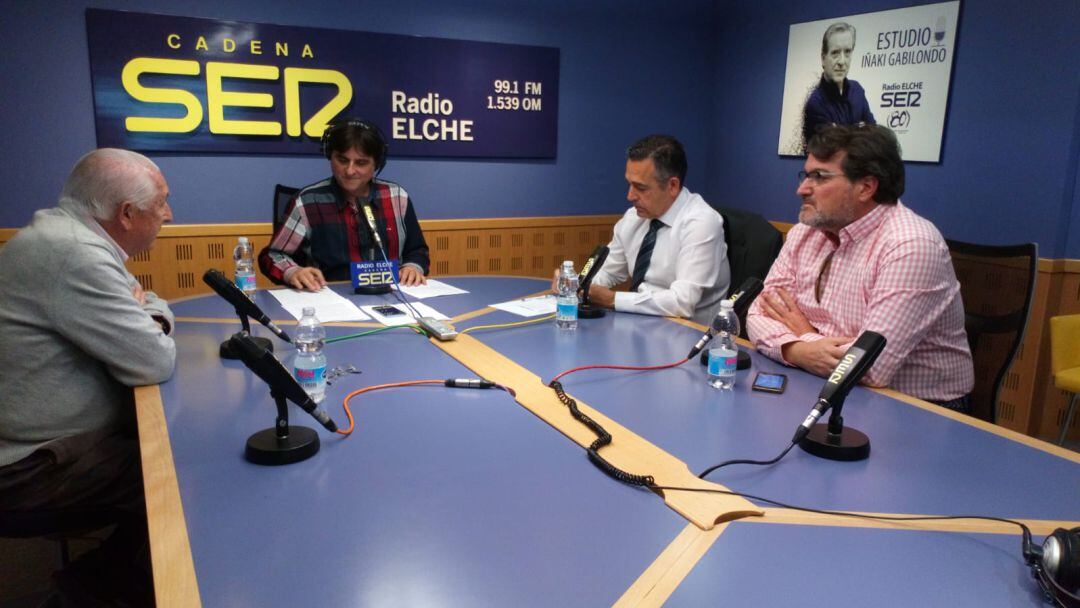 El presidente del Elche, Diego García, en Radio Elche SER