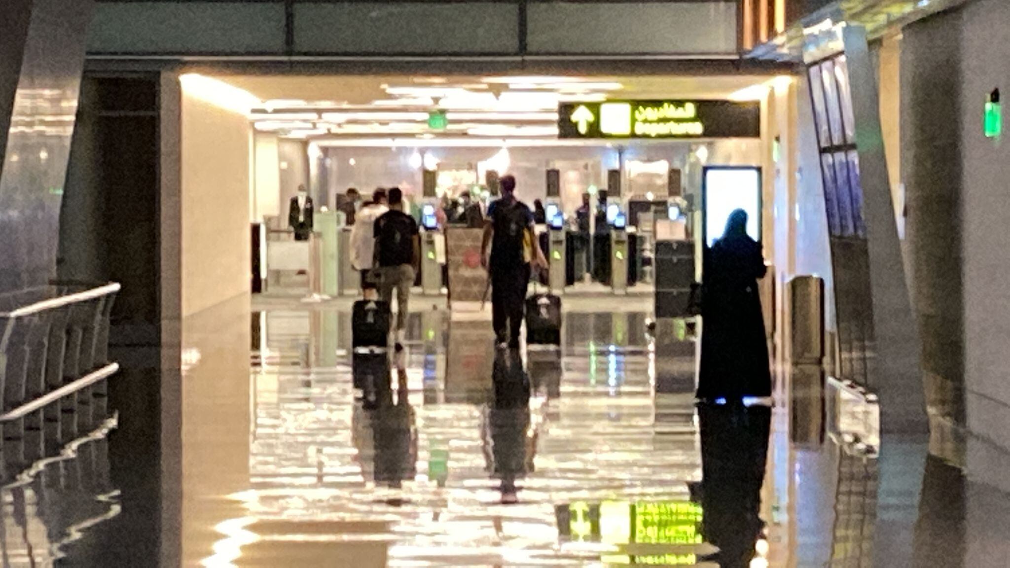 José Luis Gayá, en el aeropuerto