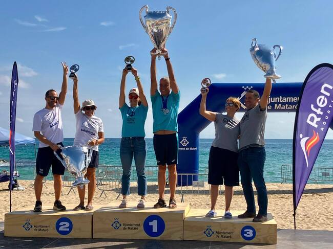 El Jerez Natación Máster acaba segundo en Aguas Abiertas