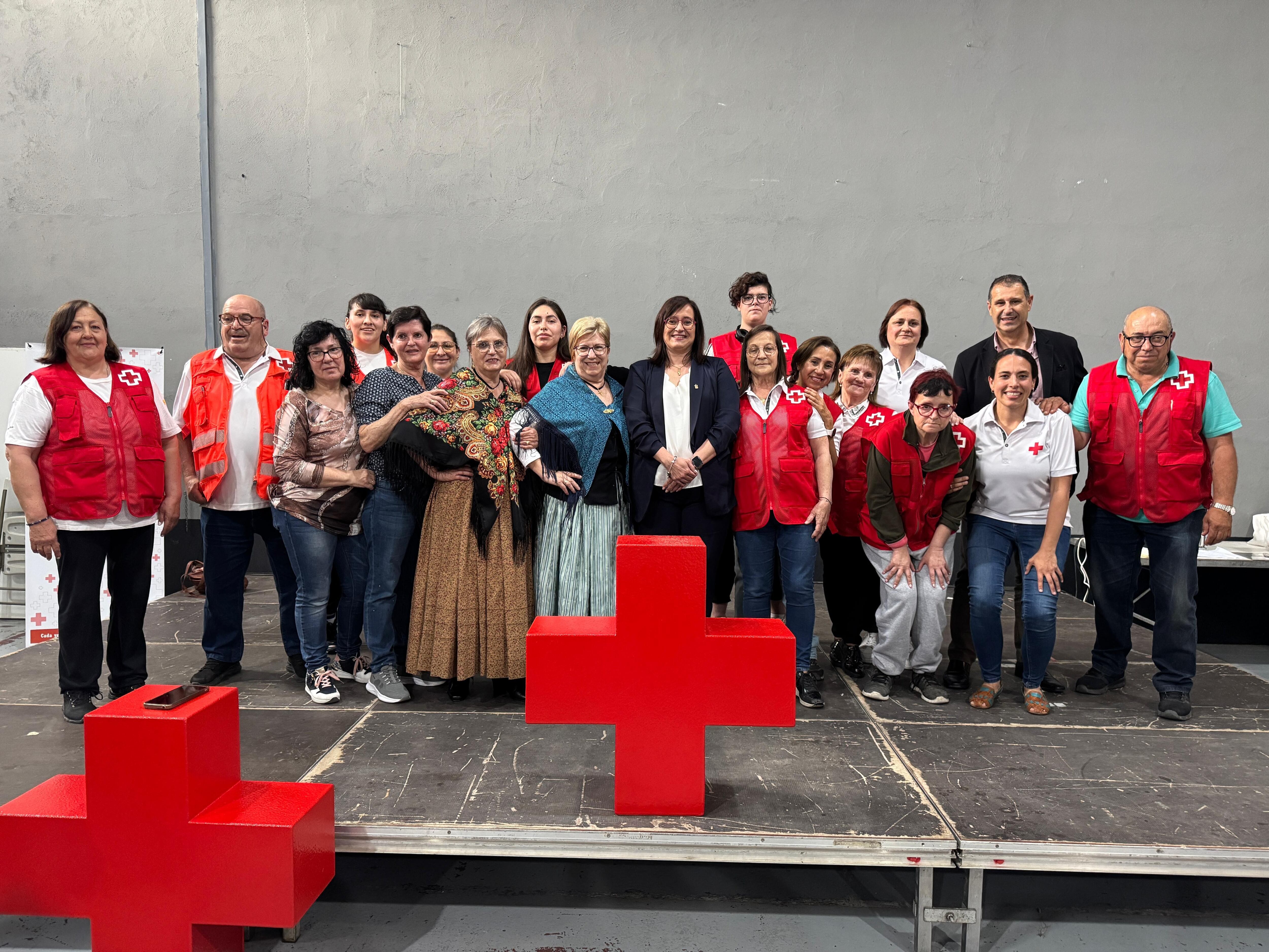 Voluntarios, Patricia Rivera y Sergio Serra.