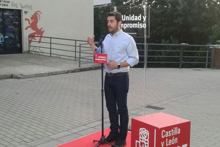 El Secretario Provincial del PSOE, Antidio Fagúndez