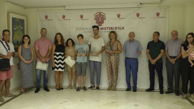 Entrega de premios de los escaparates del Misteri