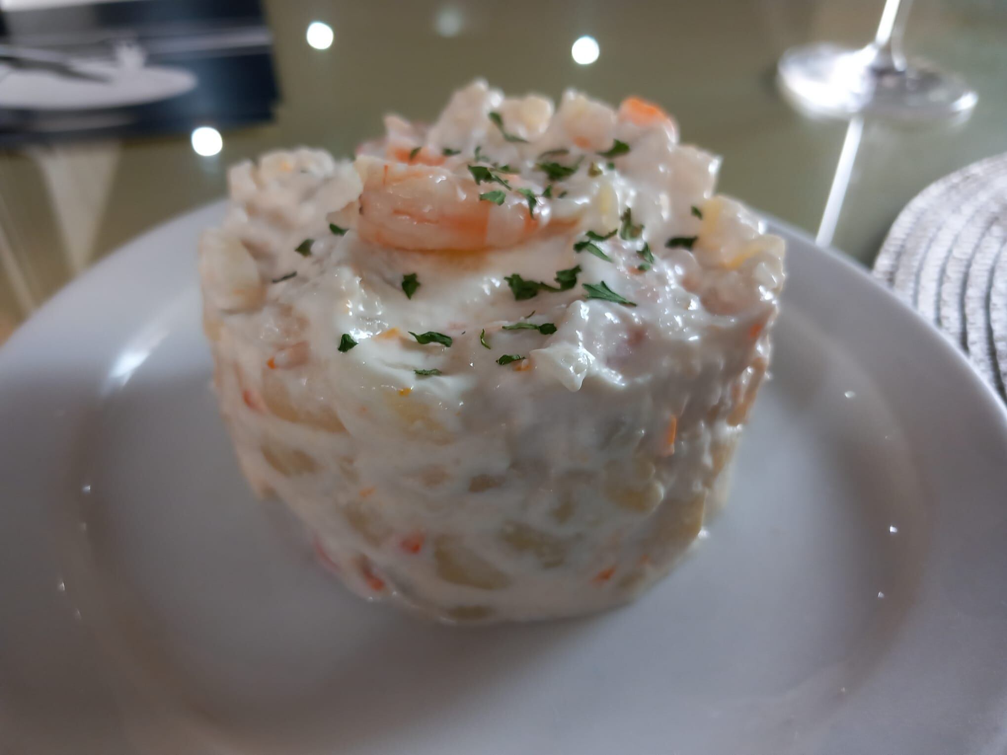Ensaladilla de gambas