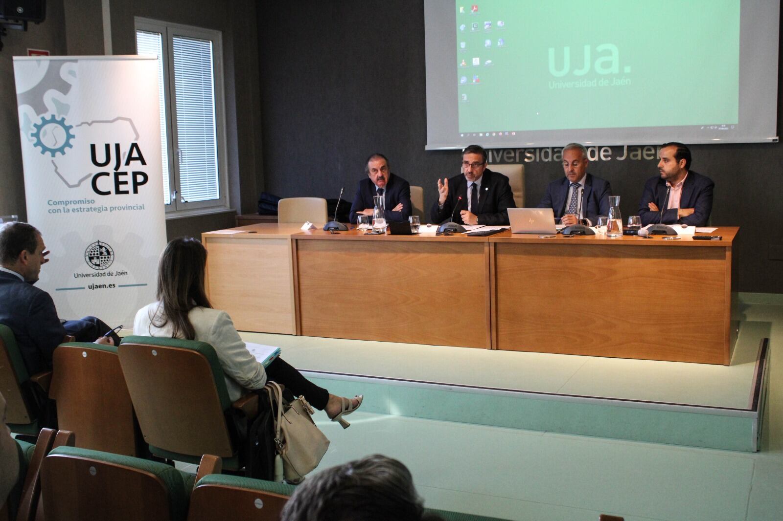 Inauguración de las jornadas UJA-CEP.
