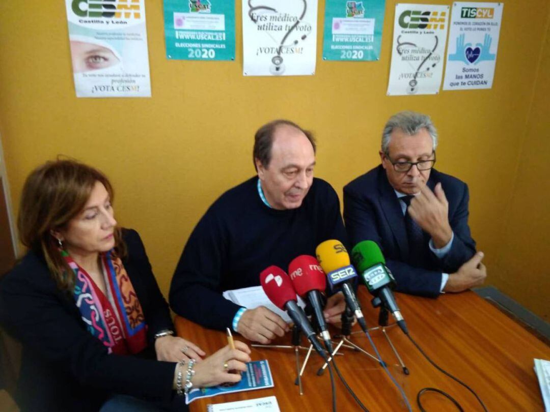 Rueda de prensa del Sindicato Médico del pasado mes de marzo