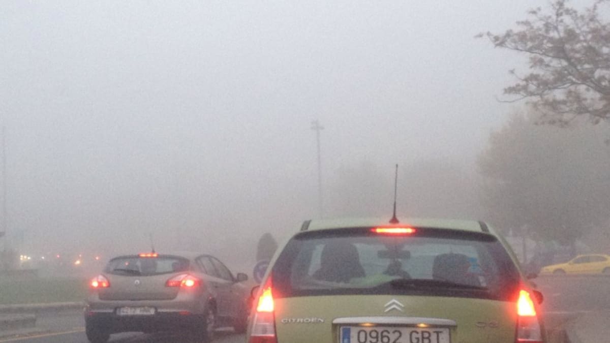 La niebla pone en aviso amarillo buena parte de la provincia de Salamanca