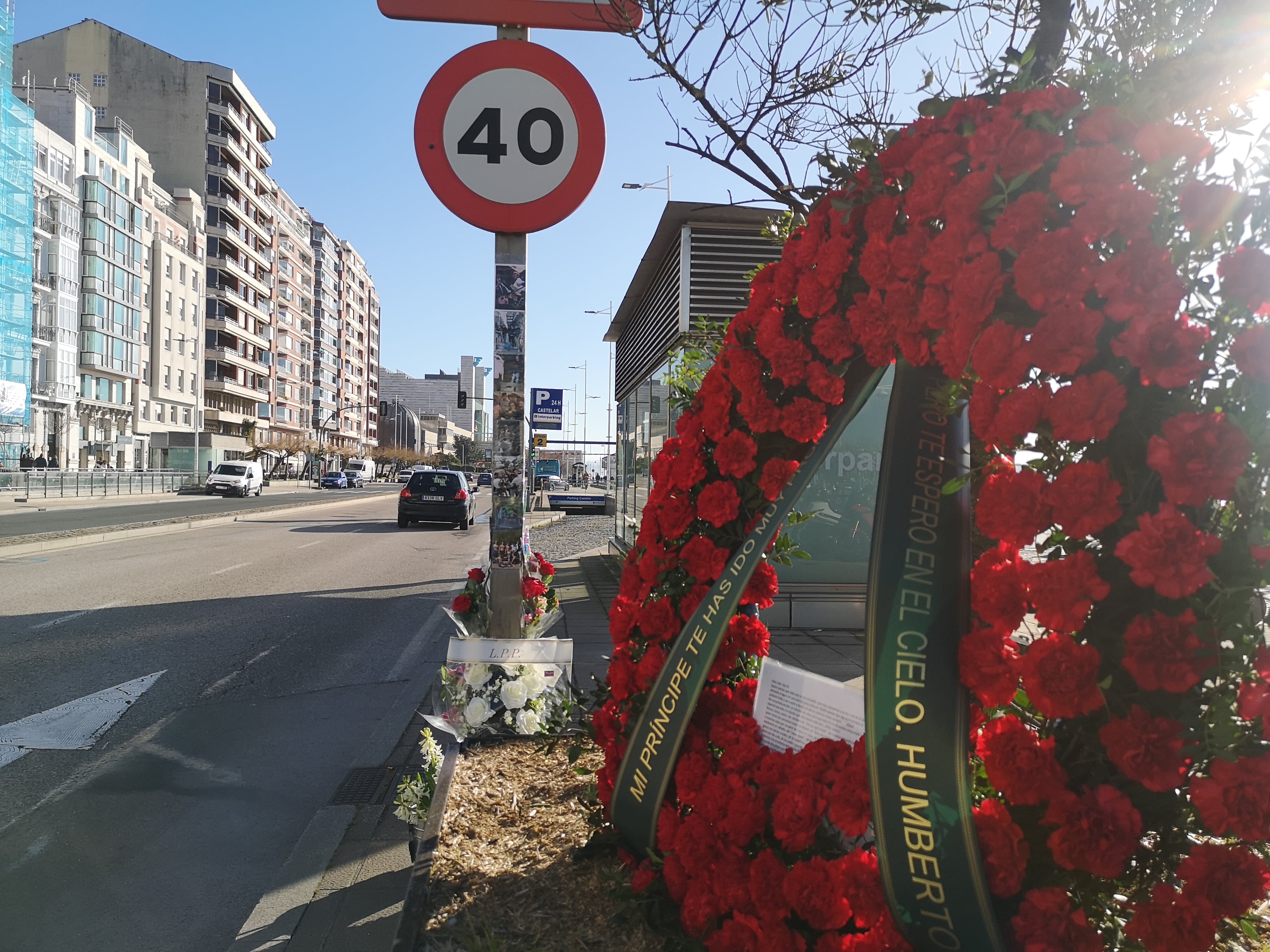 Accidente mortal en la calle Castelar en Santander