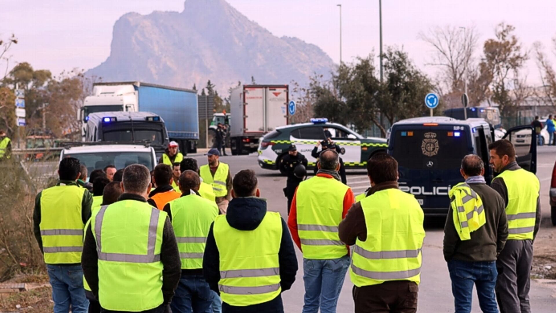 Concentraciones de protesta en Antequera durante 2024