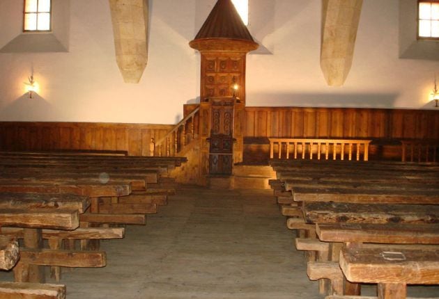 Aula de fray Luis de León en las Escuelas Mayores de la Universidad de Salamanca.