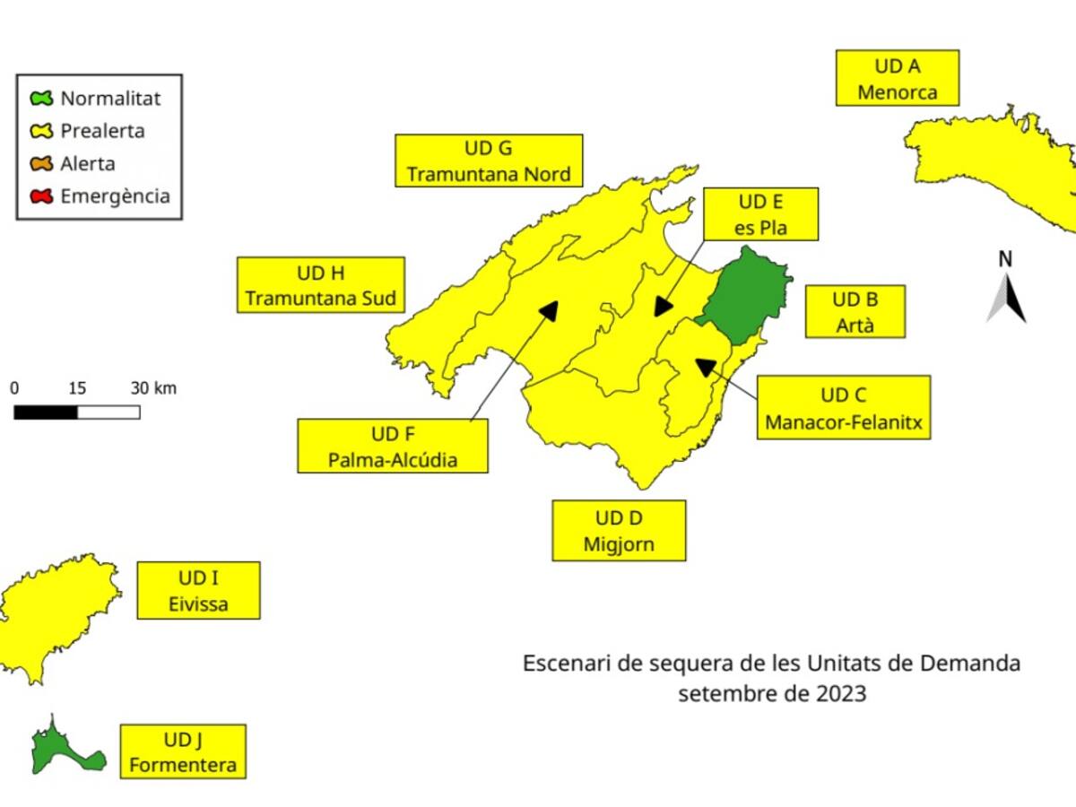 Les reserves hídriques de Menorca estan al 50%