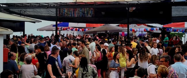 Velada en el Patio Festero