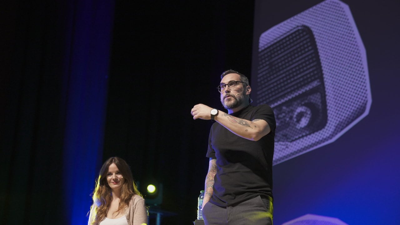 Pere Aznar en Santiago de Compostela con &#039;100 años de humor&#039;