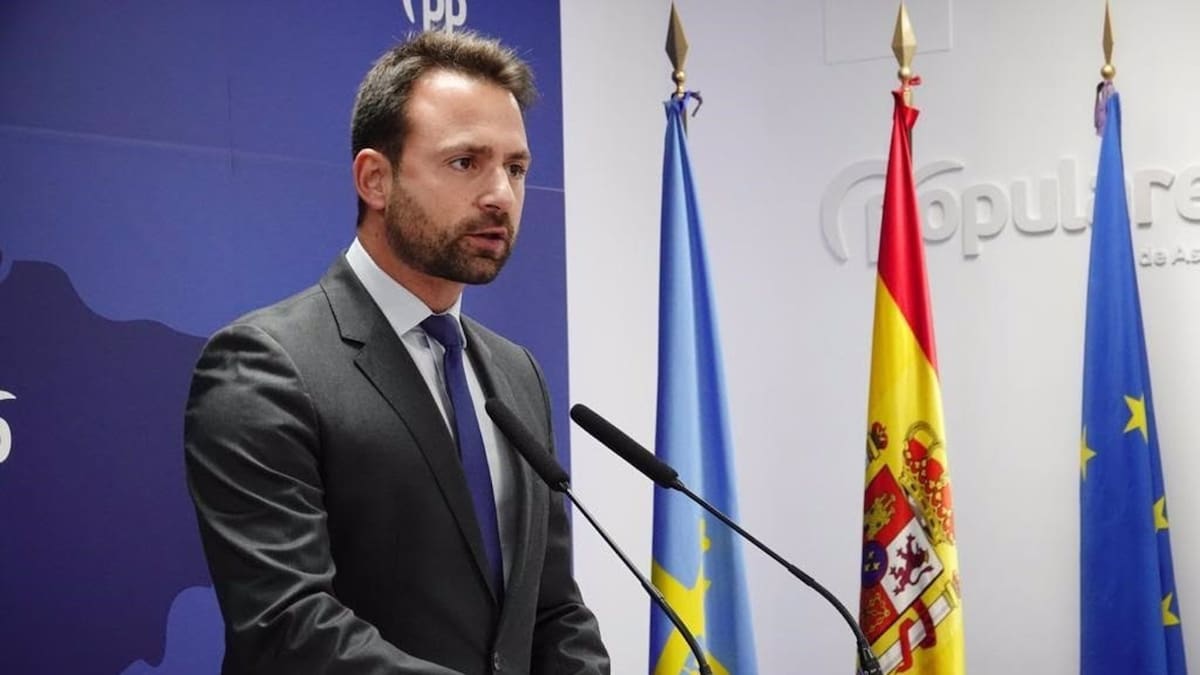 Álvaro Queipo, presidente PP Asturias, en la SER