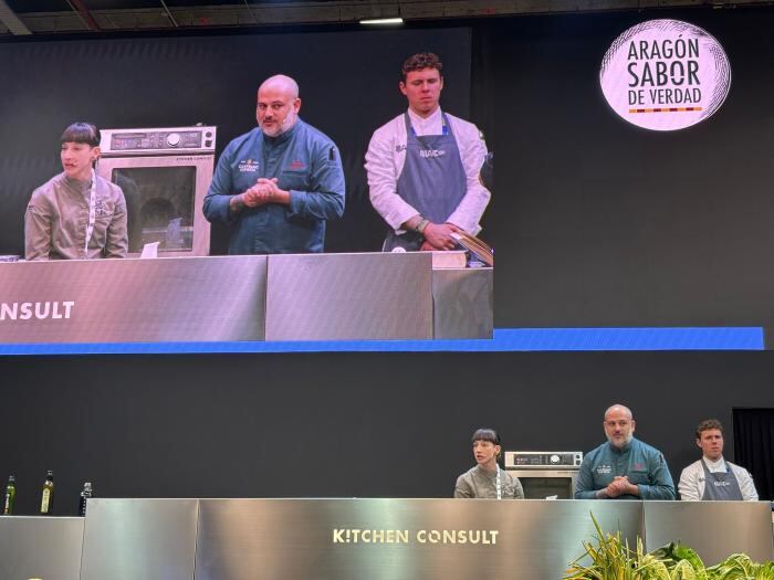 Eduardo Salanova e Iris Jordán en Madrid Fusión