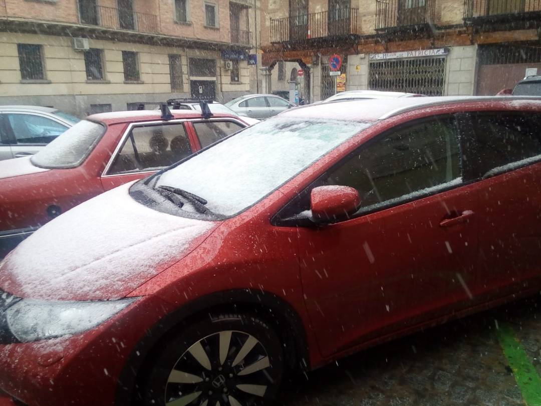 Alerta amarilla por nieve