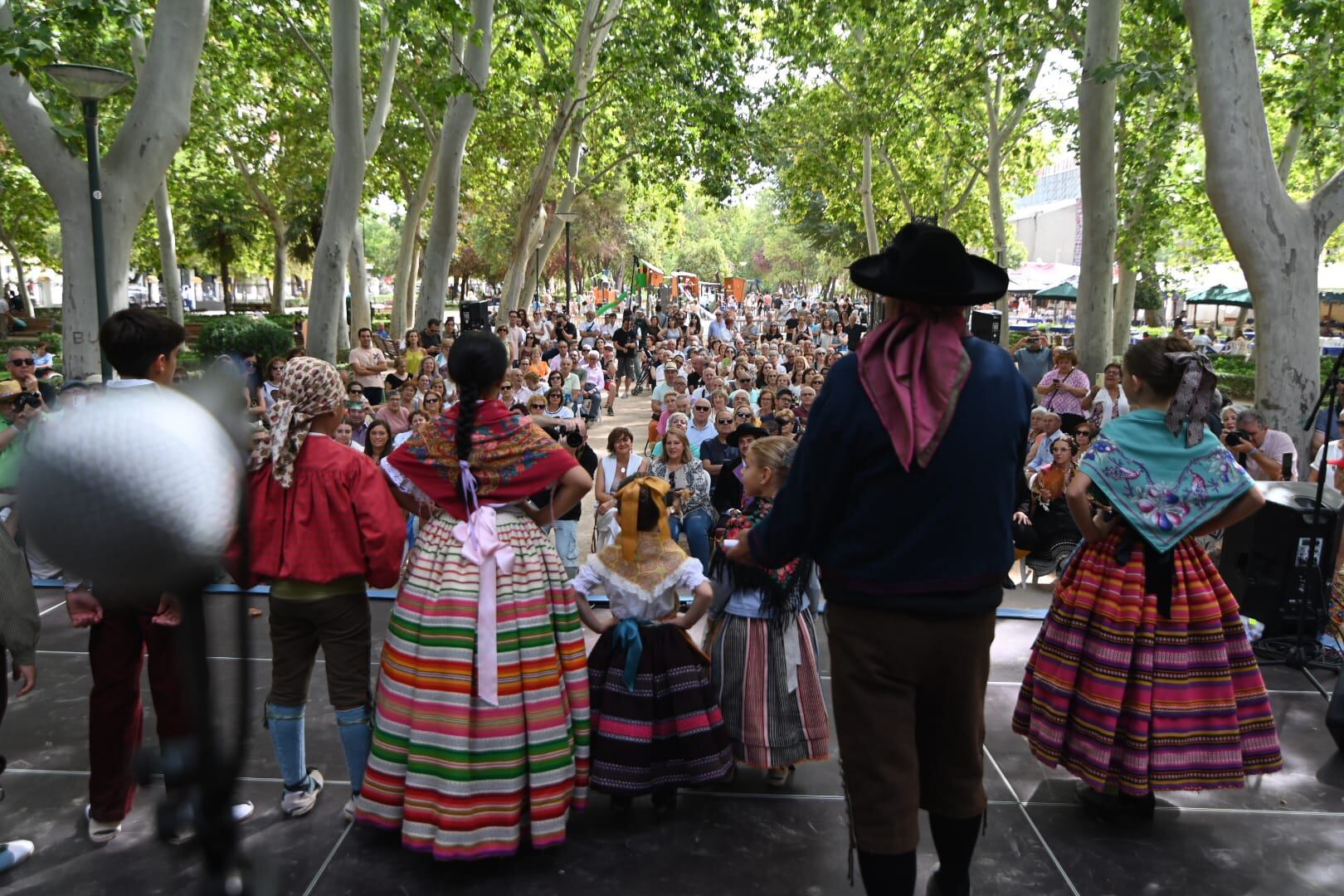 Uno de los momentos del acto de exaltación