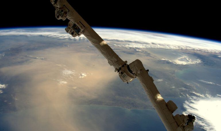 Imagen de la Península Ibérica desde la Estación Espacial