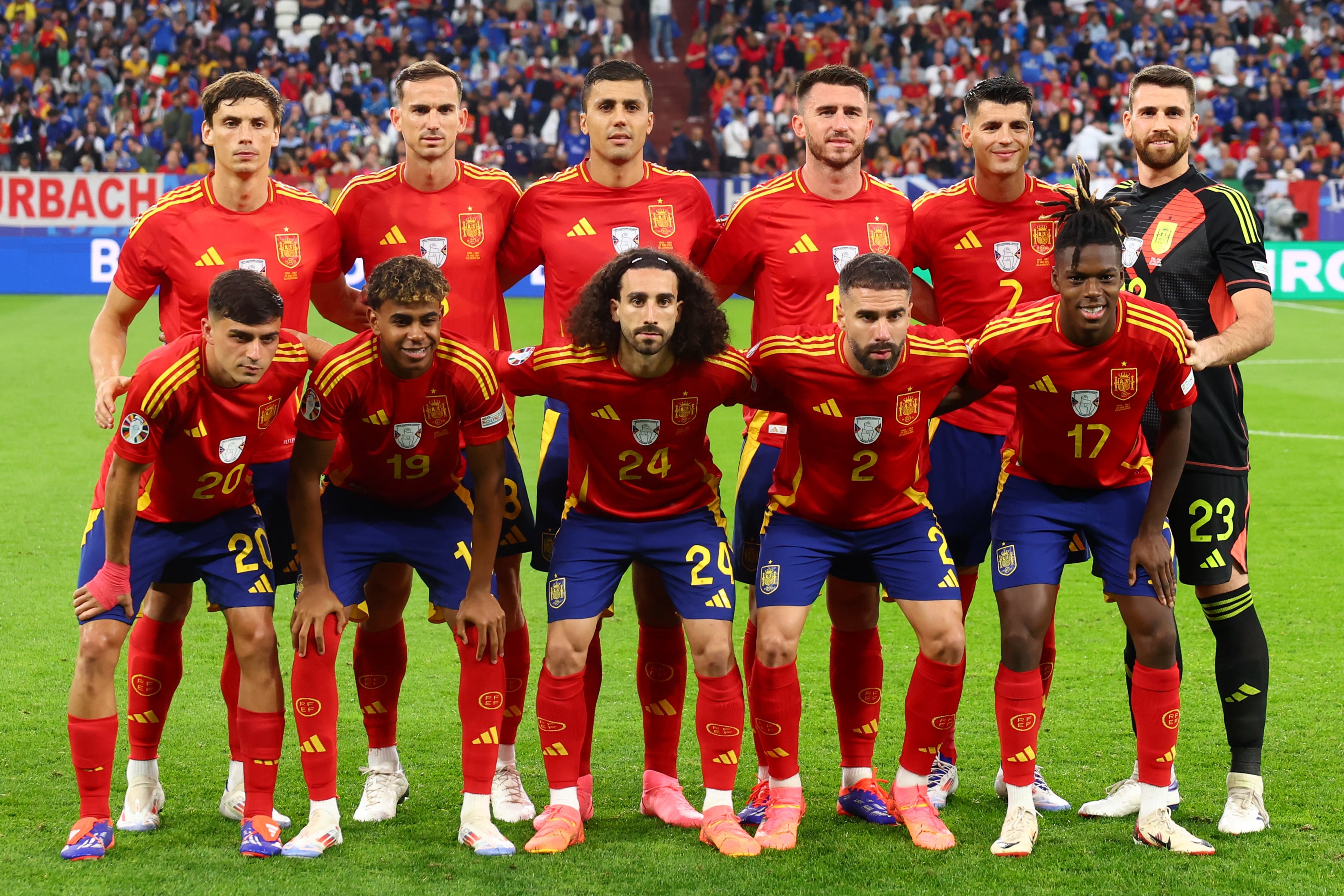 Selección española de fútbol. (Photo by Chris Brunskill/Fantasista/Getty Images)