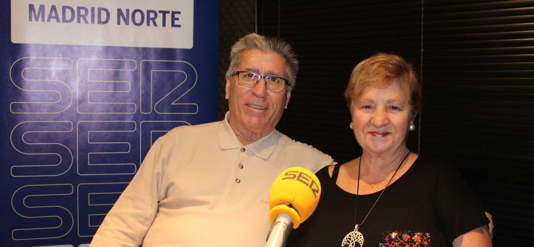 Jesús García y María Dolores Martín en los estudios de SER Madrid Norte