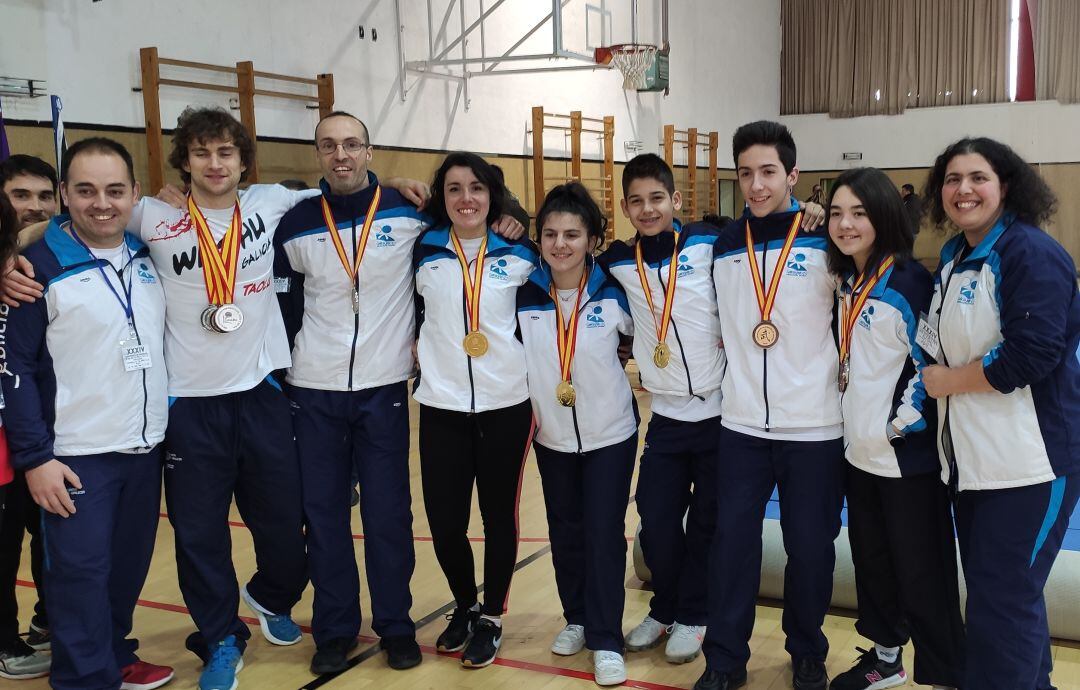 Los 3 deportistas sénior de la Escuela Dinamic de Ourense, están clasificados para el Campeonato de Europa de Wushu que se celebrará en Moscú