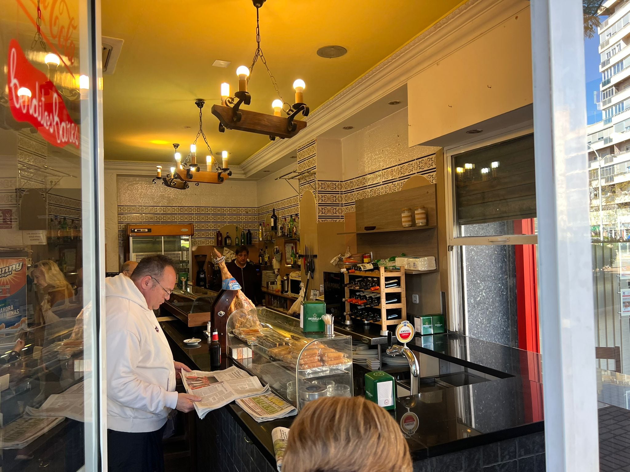 Jesús confiesa que nunca había vivido un invierno tan amargo en sus 30 años al frente del negocio en Cartagena