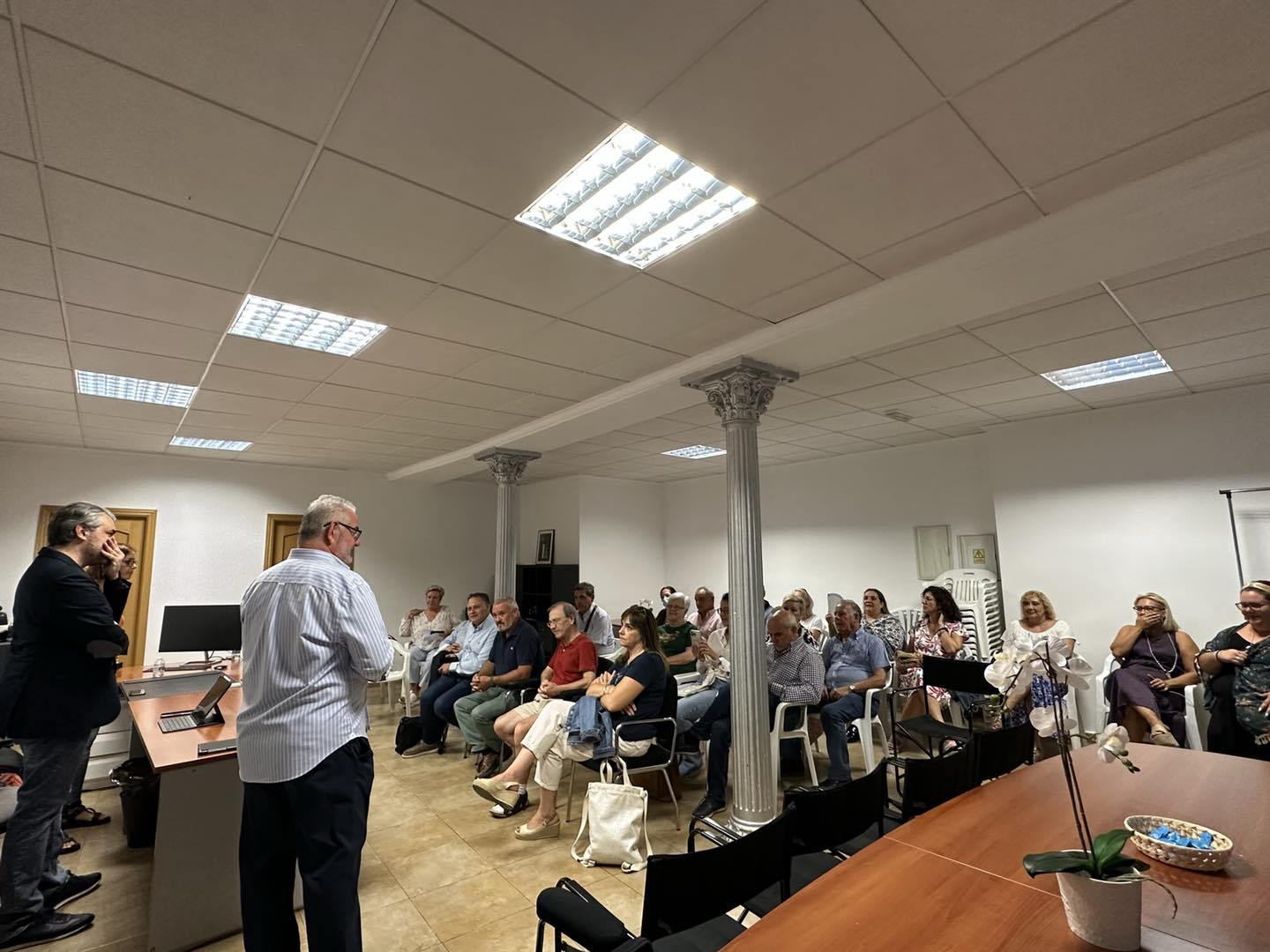 Imagen de un reciente acto en la sede del PP de Villena