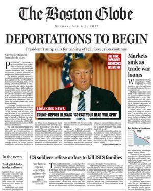 Portada del suplemento de opinión ‘Ideas’ de &#039;The Boston Globe&#039;