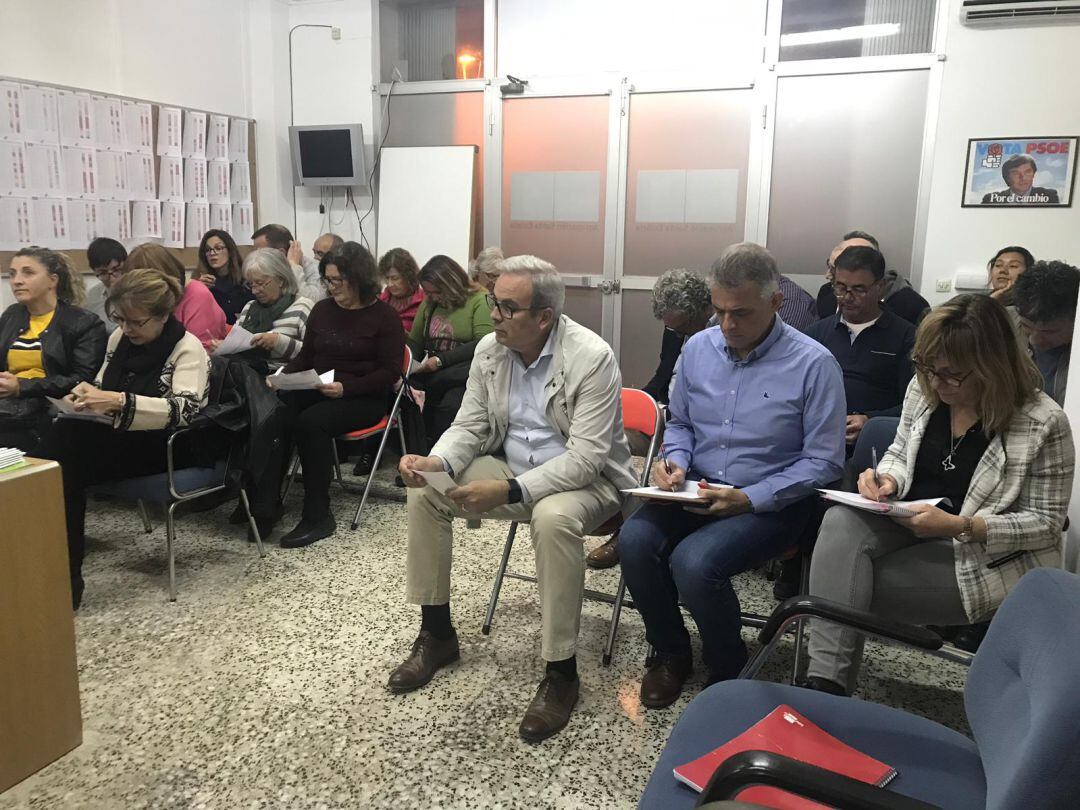 Un momento durante la reunión