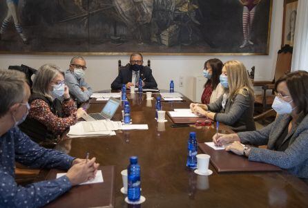 Reunión entre Diputación y Generalitat