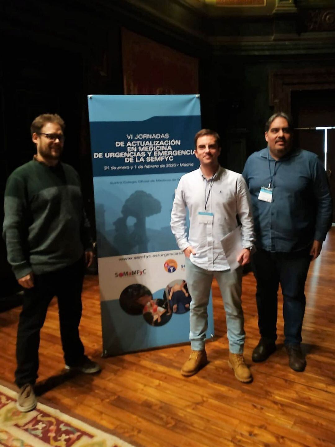 Parte del equipo que ha recibido el reconocimiento