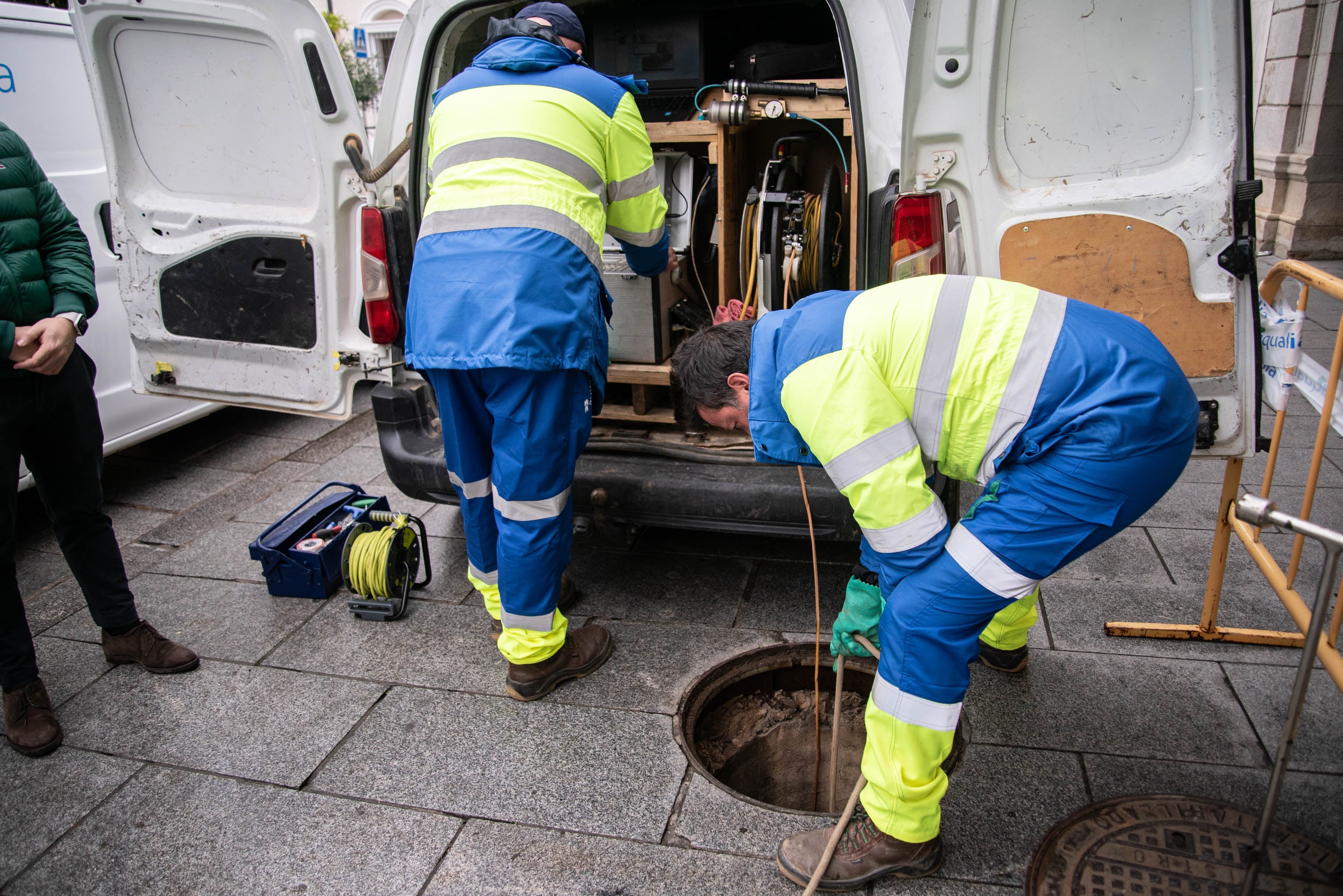 &quot;TRABAJOS EN EL ALCANTARILLADO&quot;