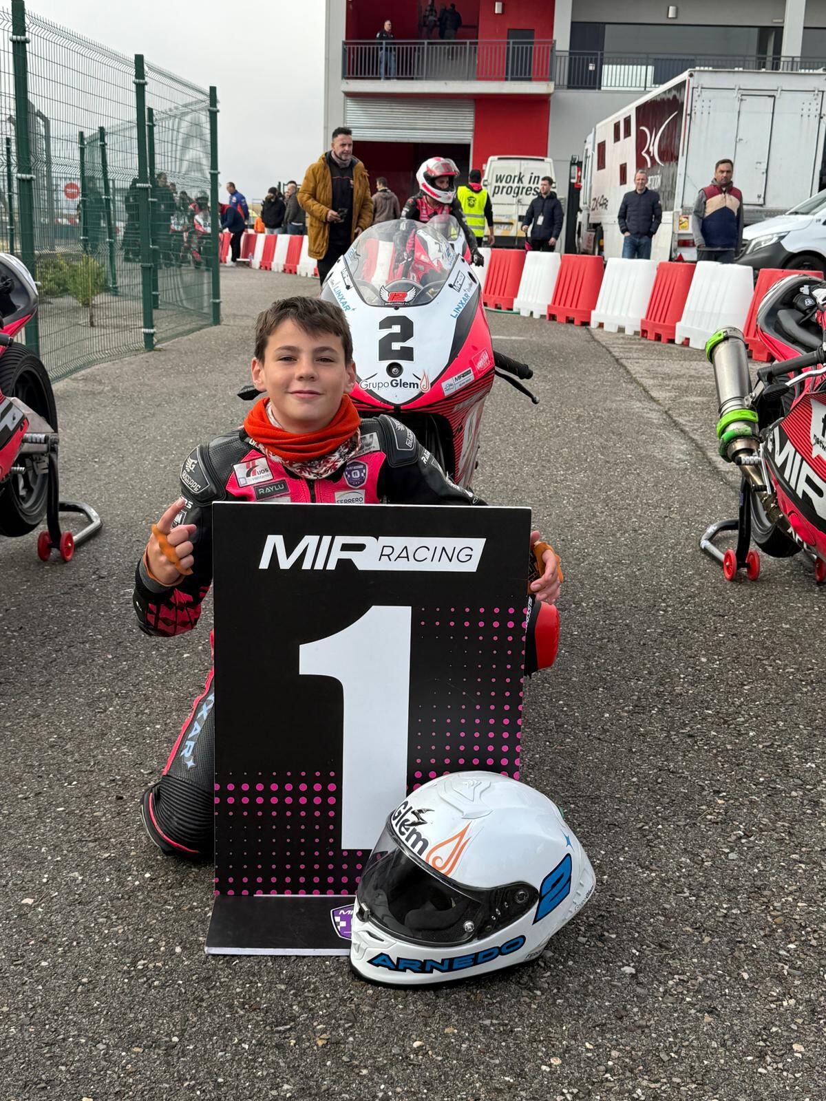 Arnedo, en el circuito de Navarra