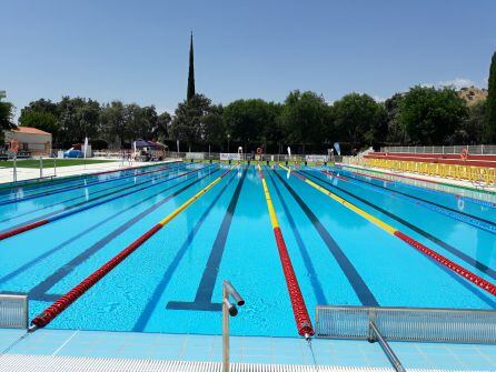 Piscina olímpica del Complejo Deportivo de La Garza.