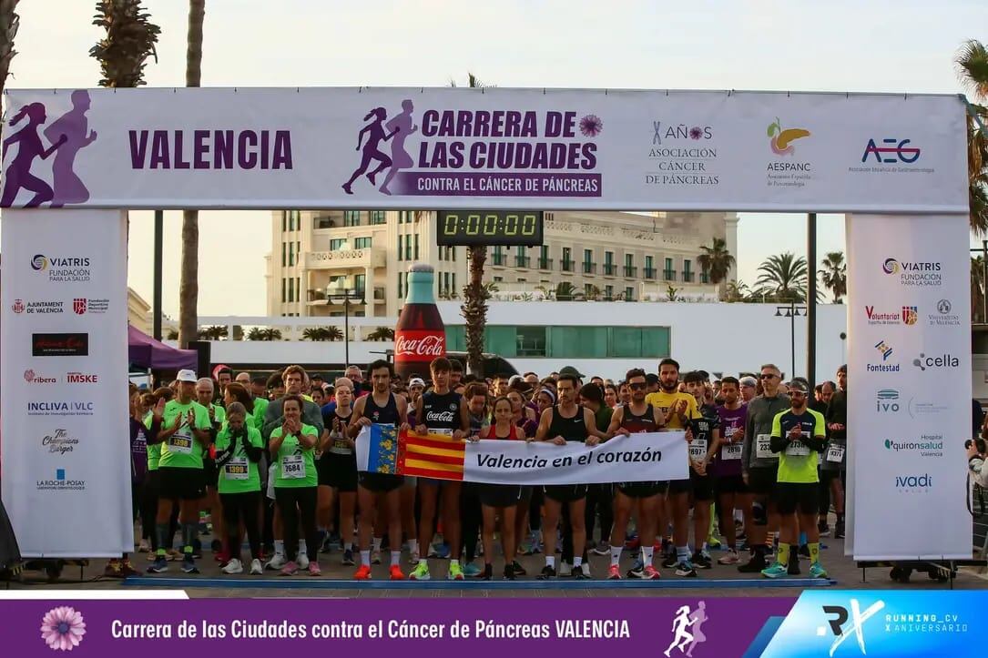 Los hospitales Quirónsalud Alicante y Quirónsalud Valencia se suman un año más a la XI Carrera de las Ciudades contra el Cáncer de Páncreas
