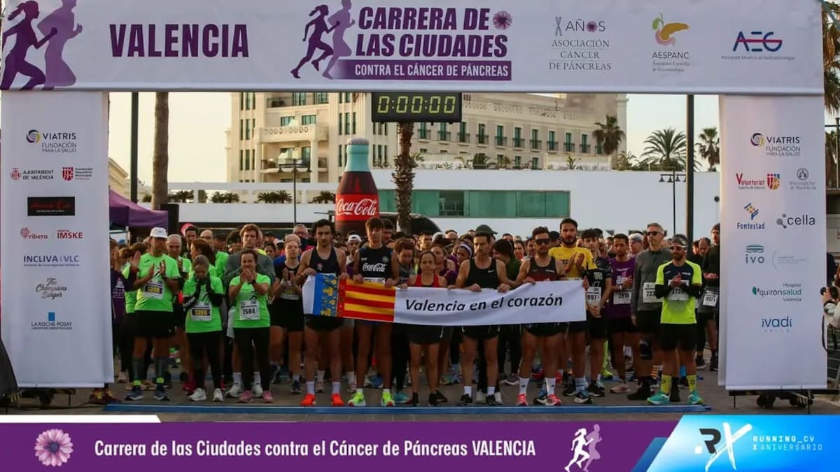 Los hospitales Quirónsalud Alicante y Quirónsalud Valencia se suman un año más a la XI Carrera de las Ciudades contra el Cáncer de Páncreas