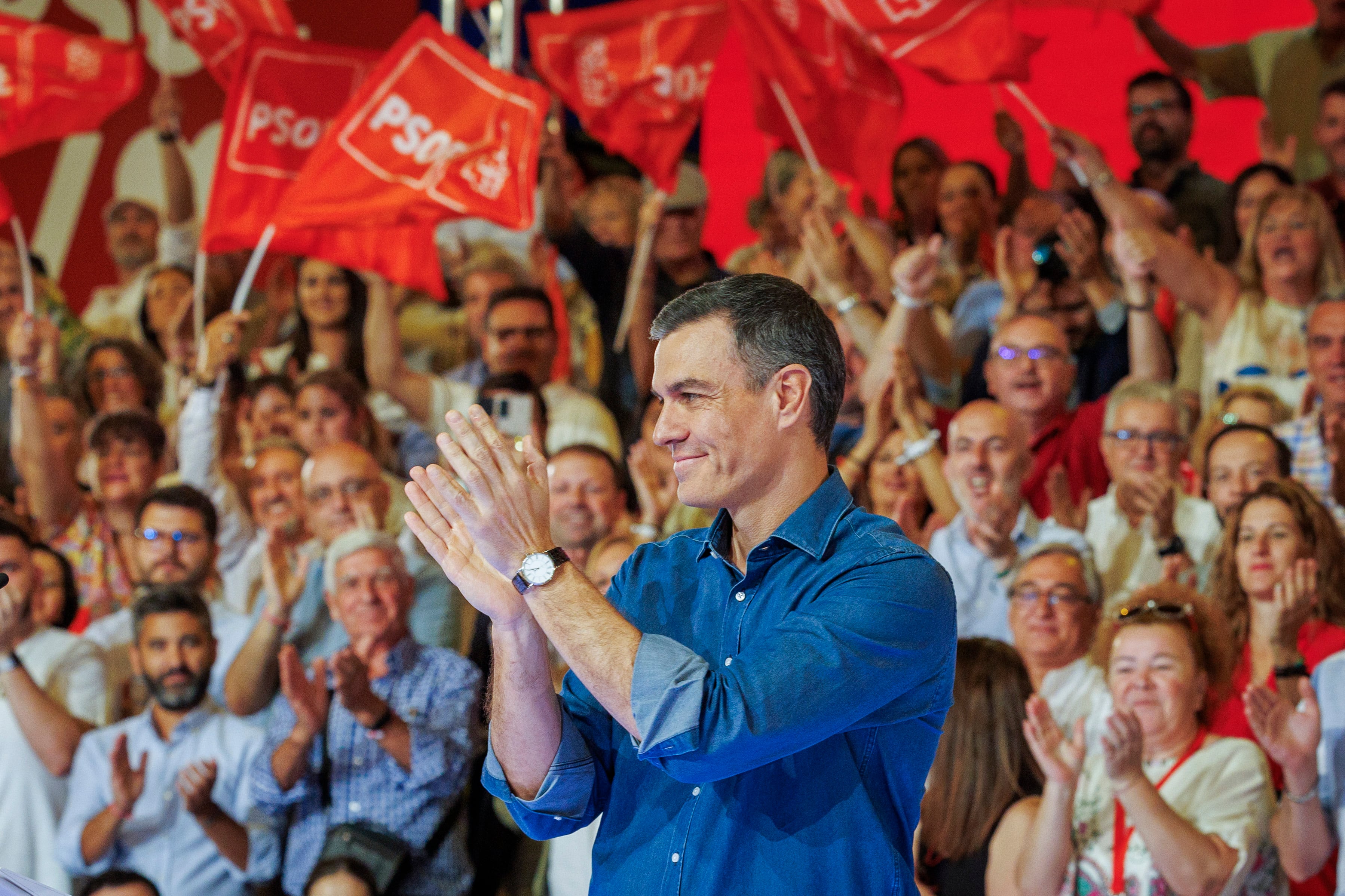 El presidente del Gobierno y secretario general del PSOE, Pedro Sánchez.