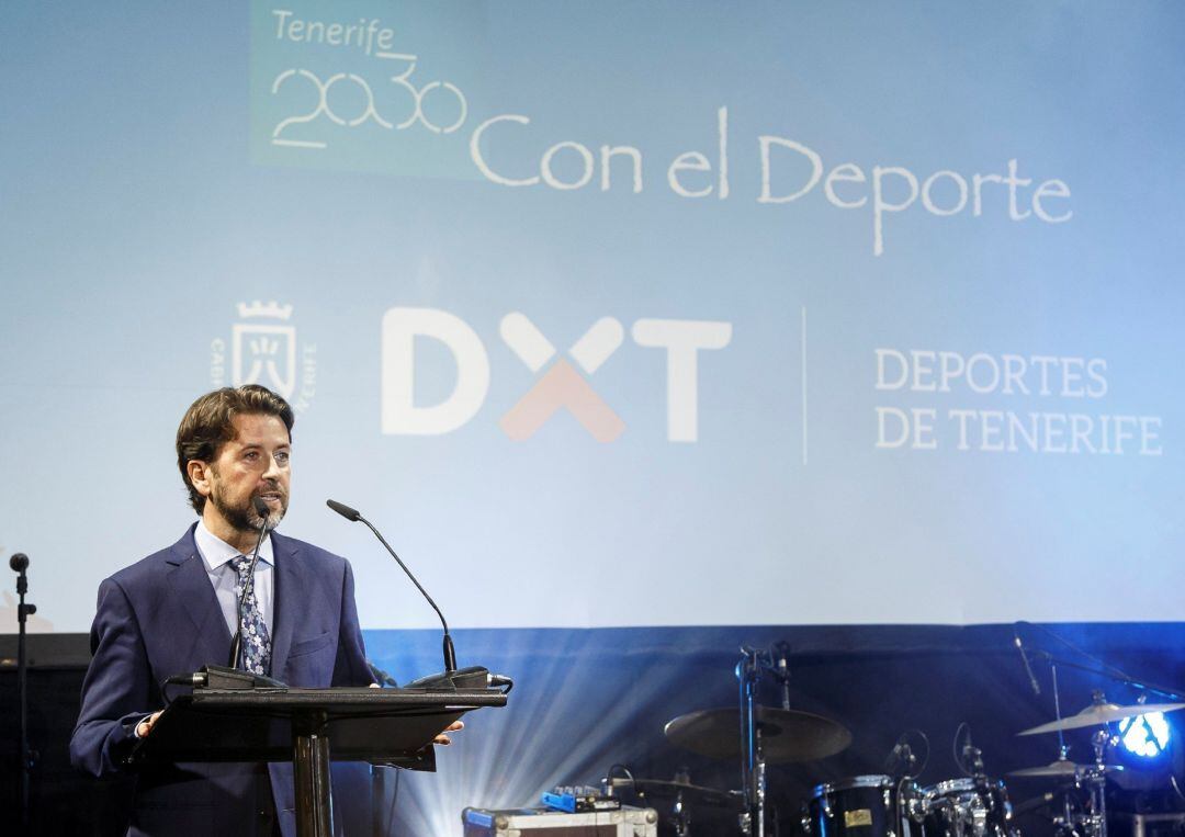 Carlos Alonso, presidente del Cabildo Insular.