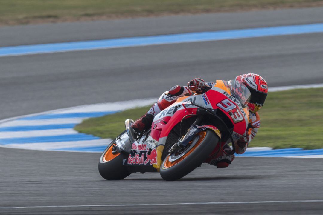 Marc Marquez, en el GP de Tailandia