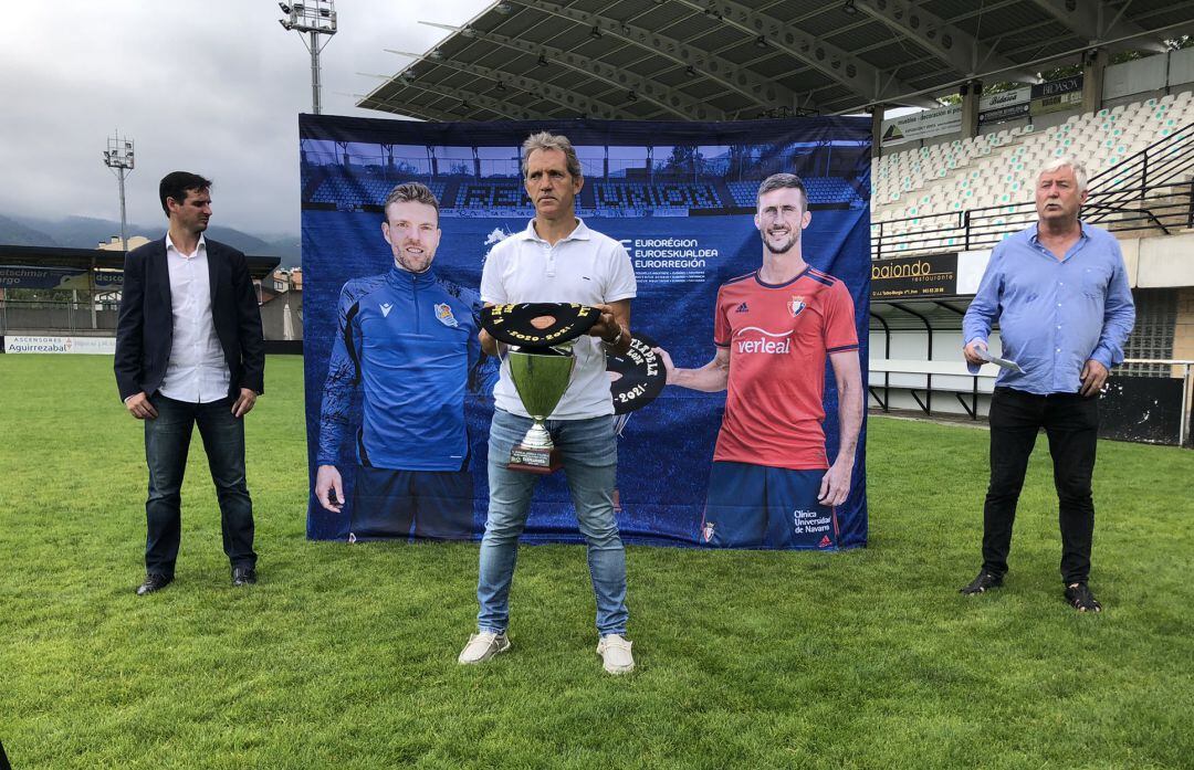 Presentación de la Euskal Heriko Txapela en el Stadium Gal