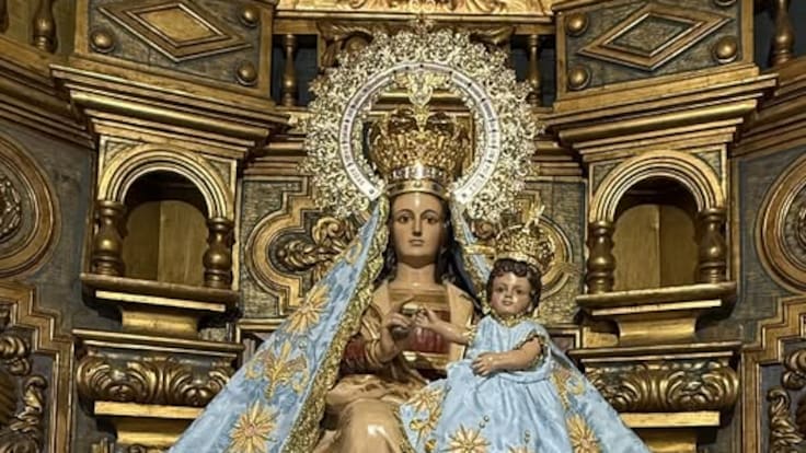 Pedro Millán, presidente de la Real Hermandad de Santa María la Real de las Huertas.