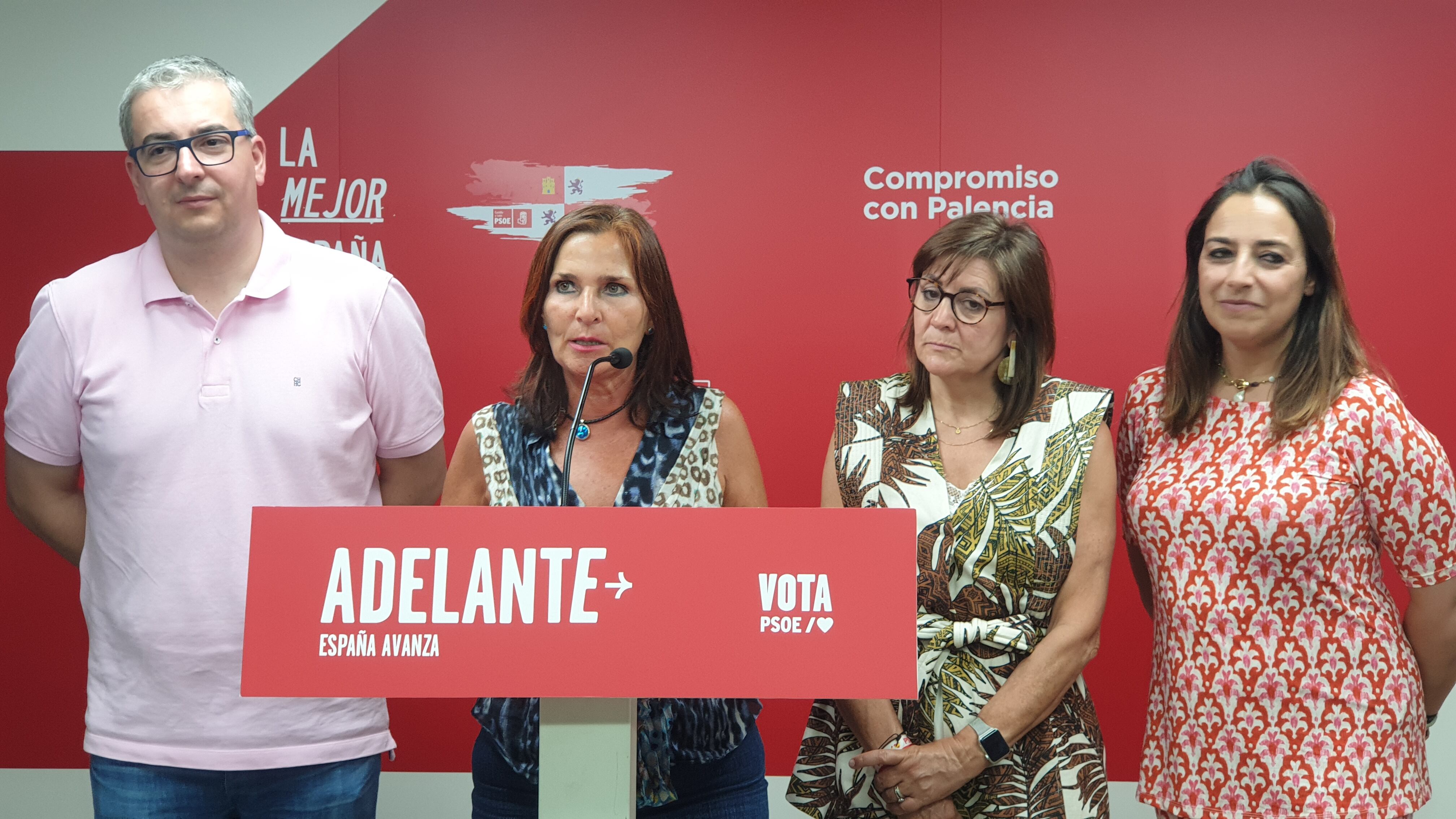 El PSOE destaca que Palencia ha sido la provincia de Castilla y León con el porcentaje de voto socialista más alto