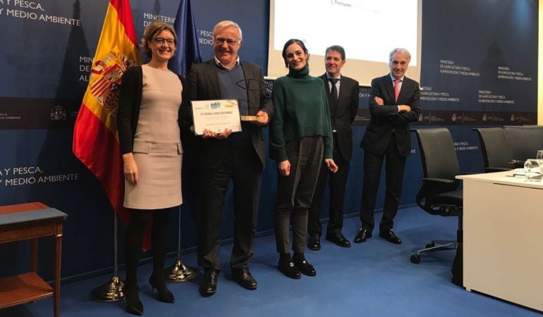 La Ministra García Tejerina y el Alcalde Ribó este jueves en Madrid