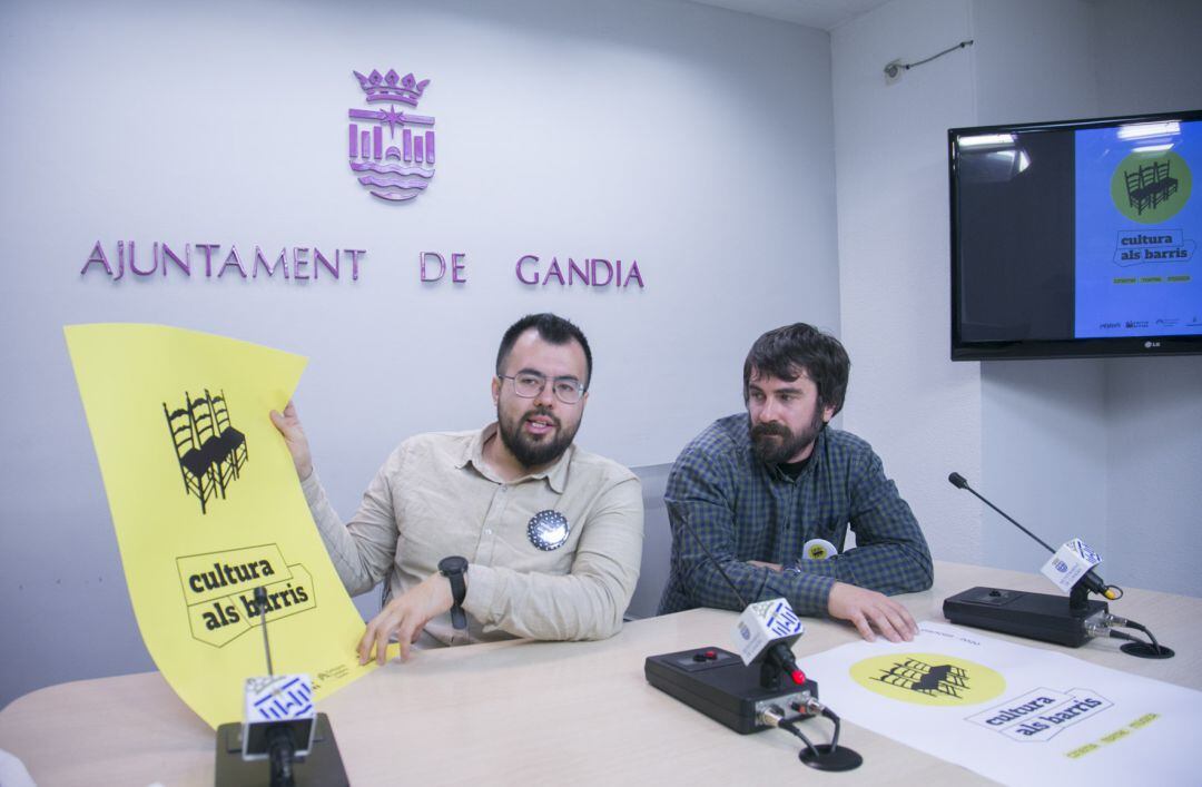Presentación de Cultura als Barris en Gandia