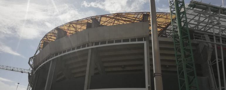 Estadio Riazor en Obras. Septiembre 2018