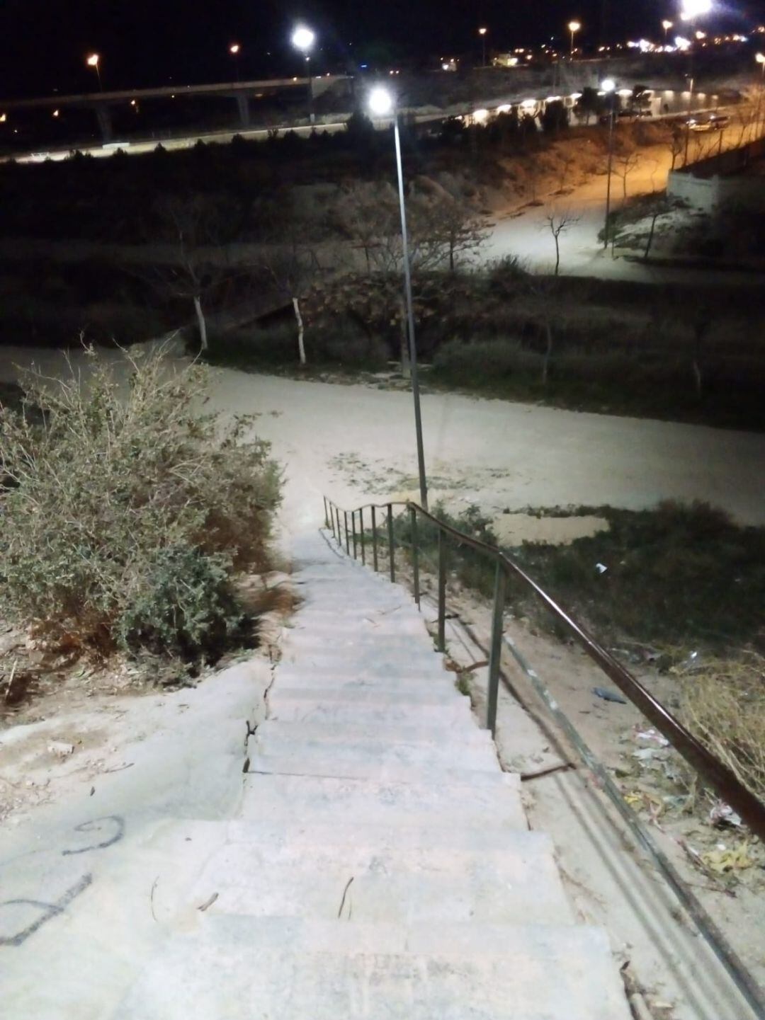 Escaleras de Huerta Nueva de Elda