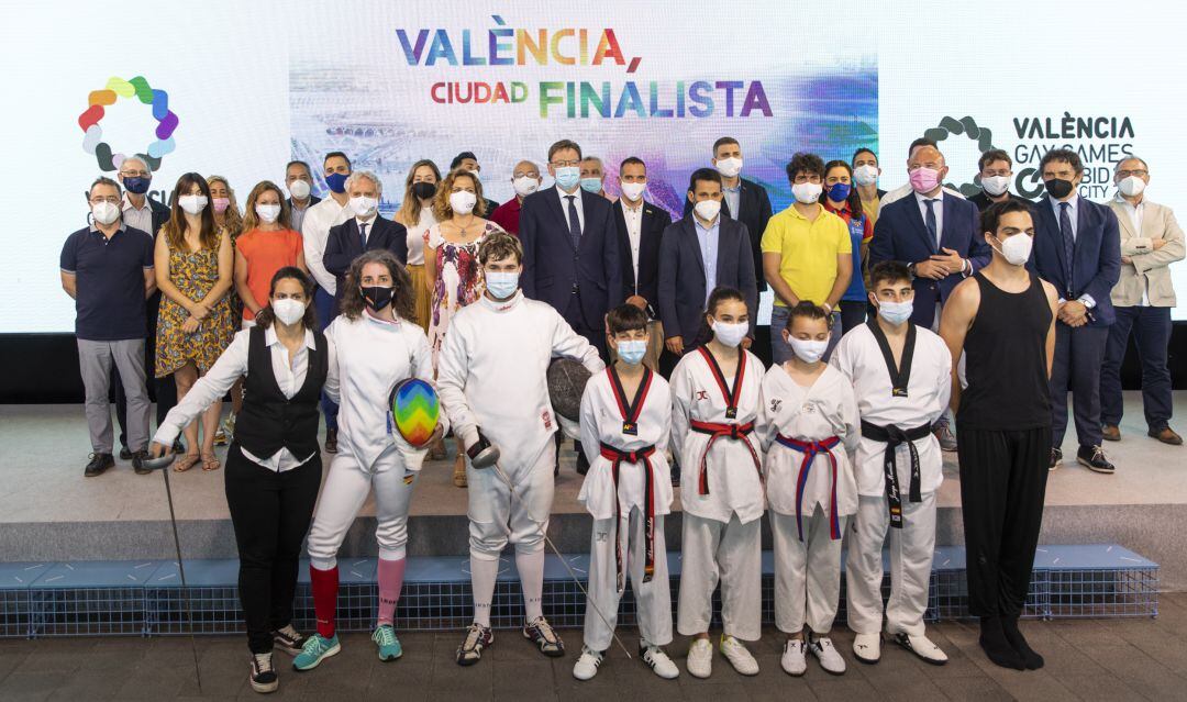 València presenta el proyecto con el que opta a albergar los Gay Games 2026