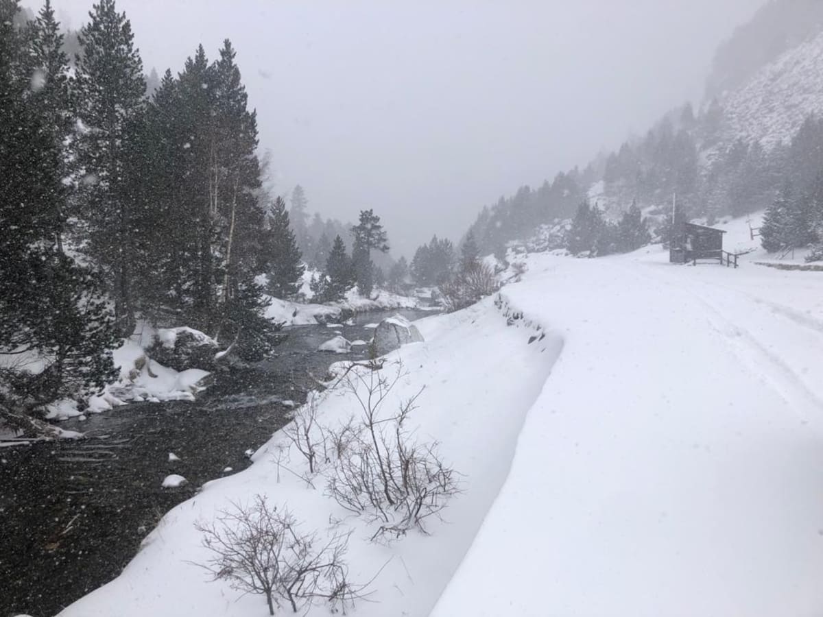 Lluvia y nieve para despedir marzo y recibir abril